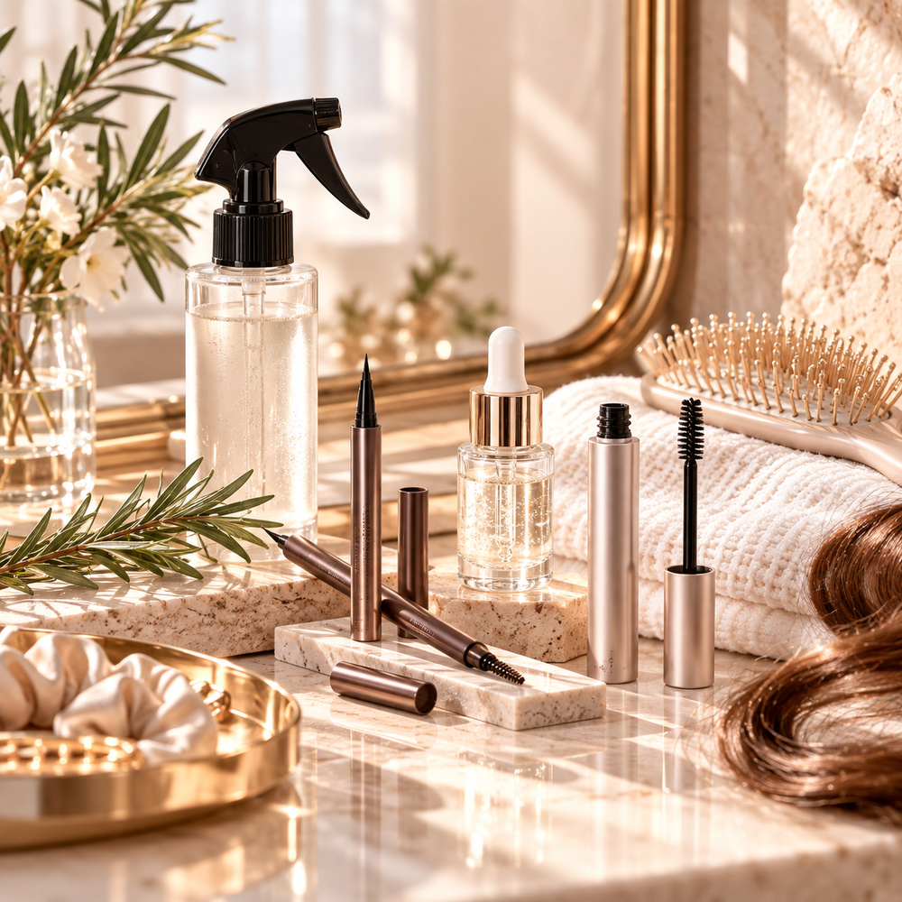 HAIR, LASH & BROW