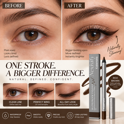 Nexisify® Waterproof Eyeliner – Smudge-Proof, Smooth & Precise