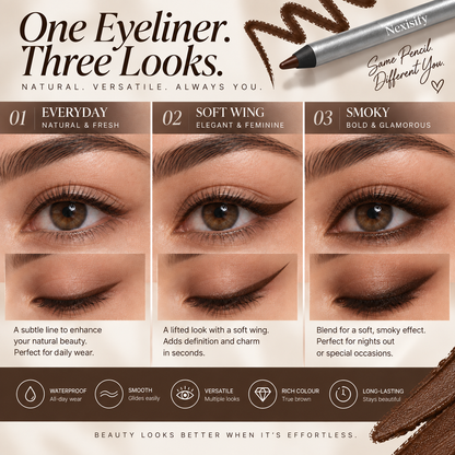 Nexisify® Waterproof Eyeliner – Smudge-Proof, Smooth & Precise