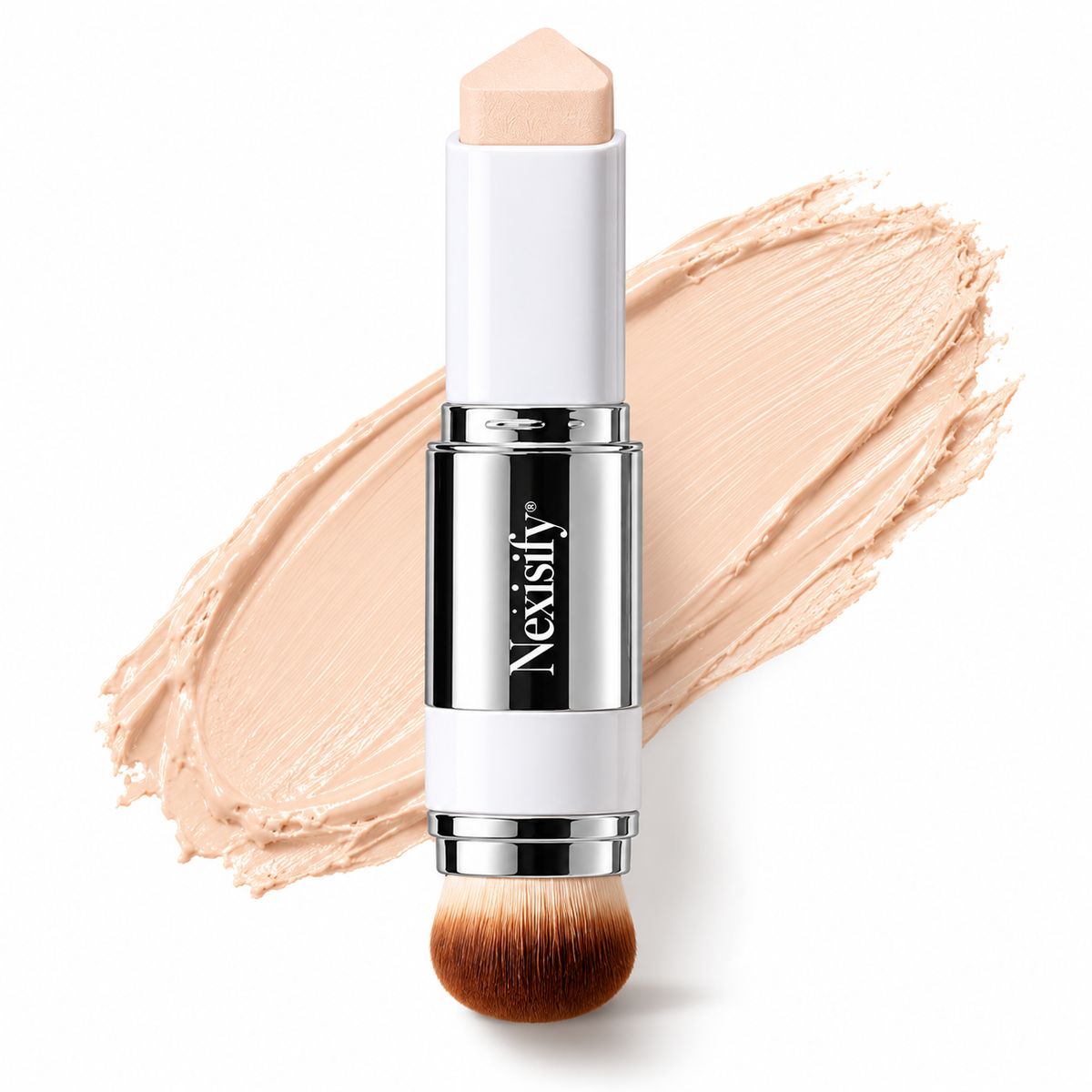 Nexisify® 2-in-1 Foundation Stick with Built-In Blending Brush