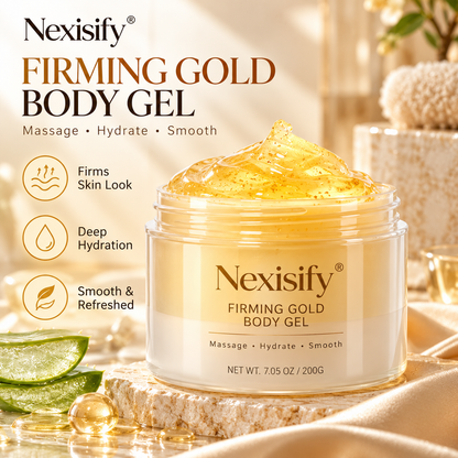Nexisify® Firming Gold Body Gel – Hydrating & Smoothing Massage Gel