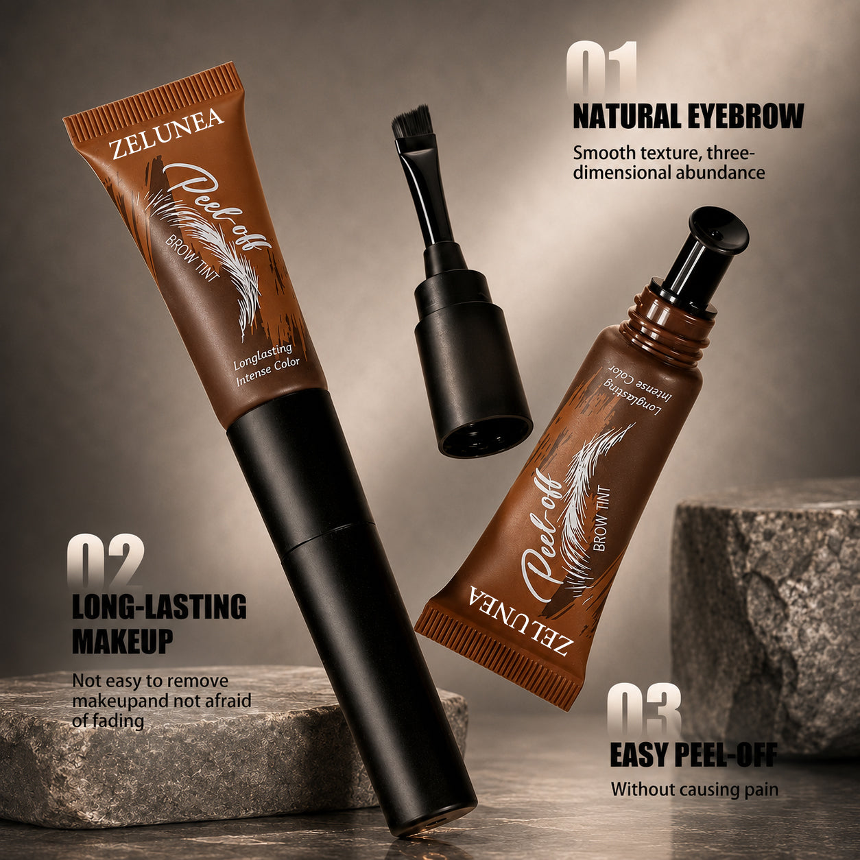 Professional Long-Wear Peel-Off Brow Tint
