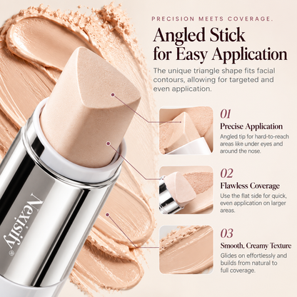 Nexisify® 2-in-1 Foundation Stick with Built-In Blending Brush