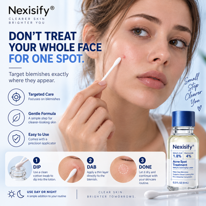 Nexisify® Salicylic Acid Acne Spot Treatment – Clarifying Drying Lotion