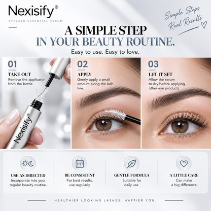 Nexisify® Eyelash Essential Serum – Fuller, Longer-Looking Lashes