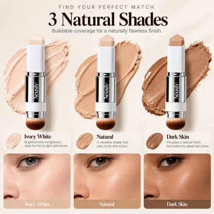 Nexisify® 2-in-1 Foundation Stick with Built-In Blending Brush