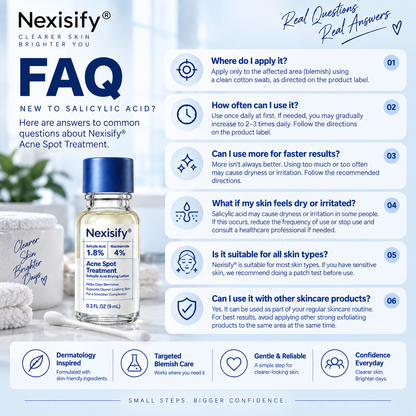 Nexisify® Salicylic Acid Acne Spot Treatment – Clarifying Drying Lotion