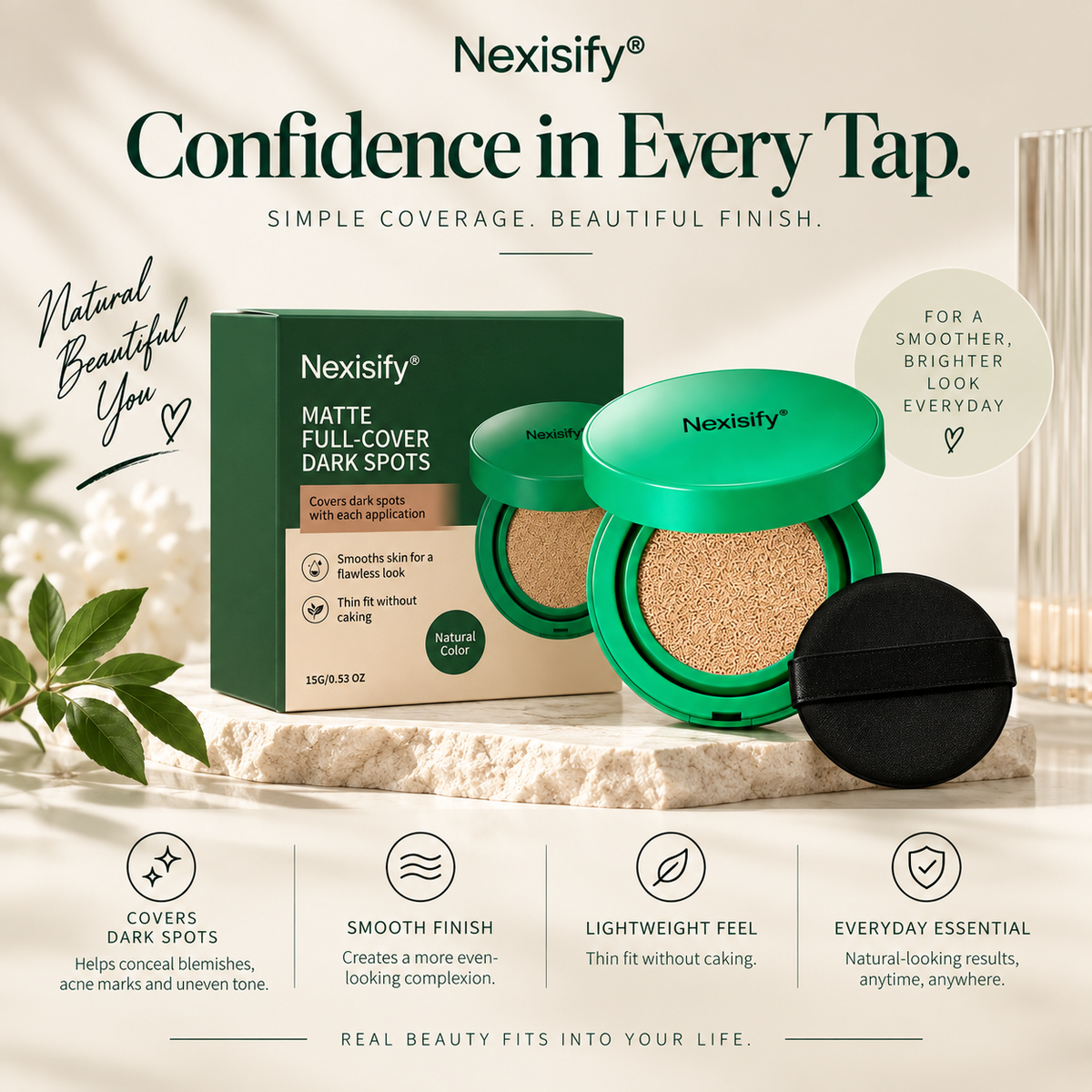 Nexisify® Full-Cover Concealer Cushion