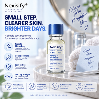 Nexisify® Salicylic Acid Acne Spot Treatment – Clarifying Drying Lotion